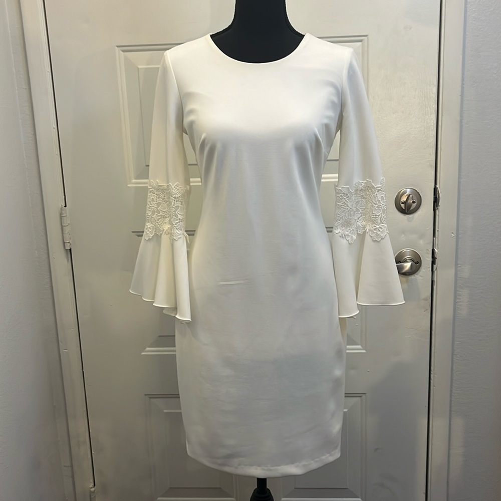 Tommy Hilfiger Cream Dress Size 2